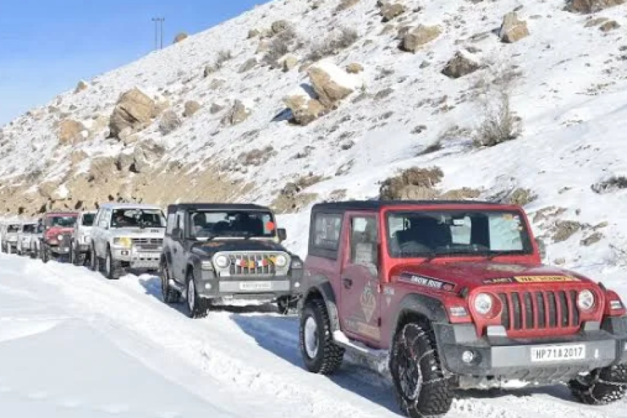Spiti Valley 4×4 SUV Winter Road Trip – 8 Days SUV Expedition 2026